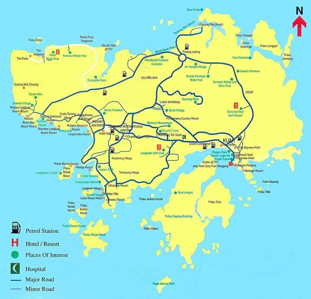 kart Malayziya və Yerdədir