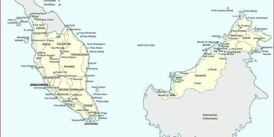 Malayziya proqram xəritə 